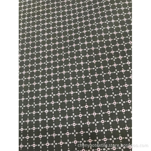 Dark Color T/C Stretch Pigment Printed Fabric